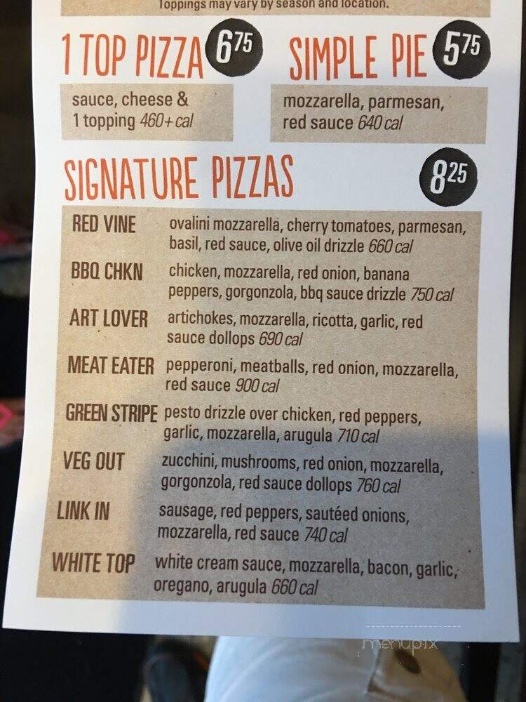Blaze Fast-Fire'd Pizza - Thousand Oaks, CA menu_pic