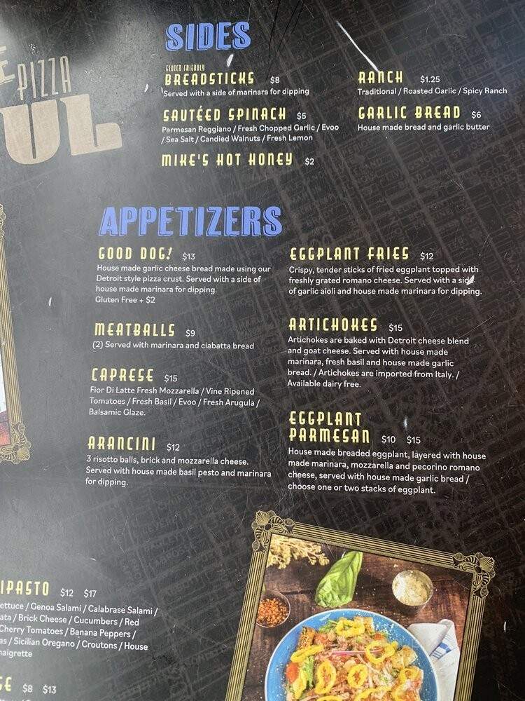 Blue Pan Pizza - Denver, CO menu_pic