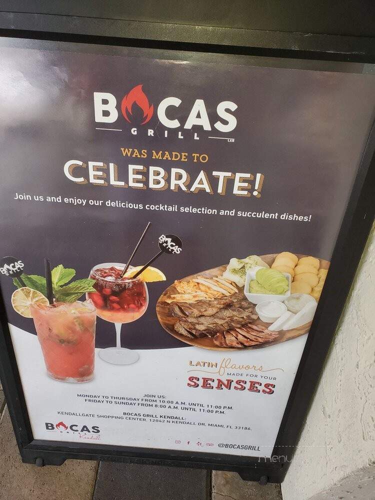 Bocas Grill Kendall - Miami, FL menu_pic