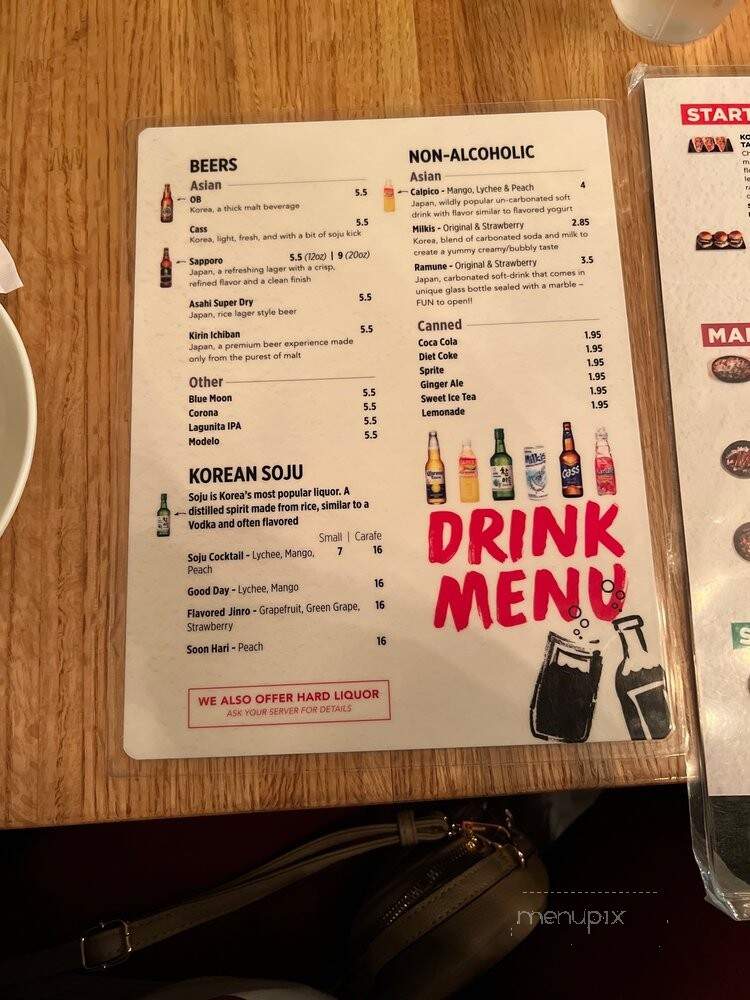 Bonchon - Chicago, IL menu_pic