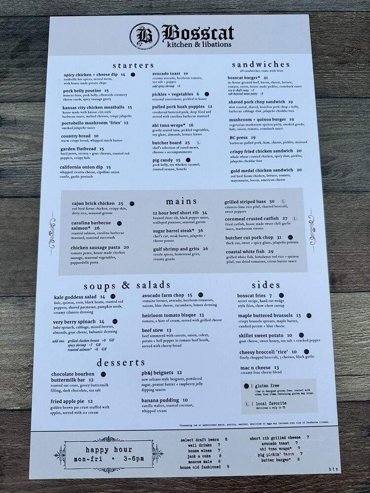 Bosscat Kitchen & Libations - Houston, TX