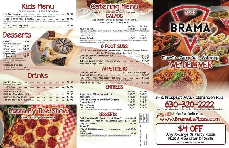 Brama La Pizza - Clarendon Hills, IL