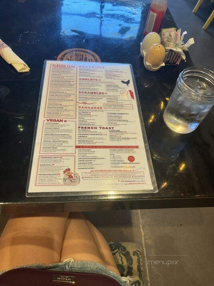 Breakfast Republic - San Diego, CA menu_pic