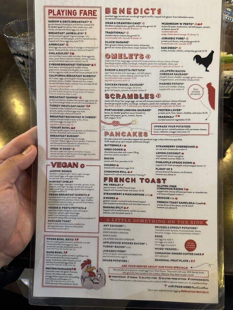 Breakfast Republic - San Diego, CA menu_pic