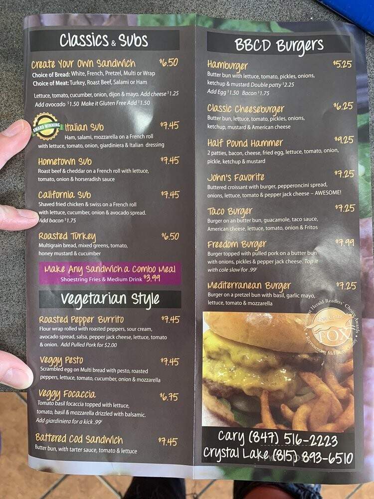 Breaking Bread Catering & Deli - Crystal Lake, IL menu_pic