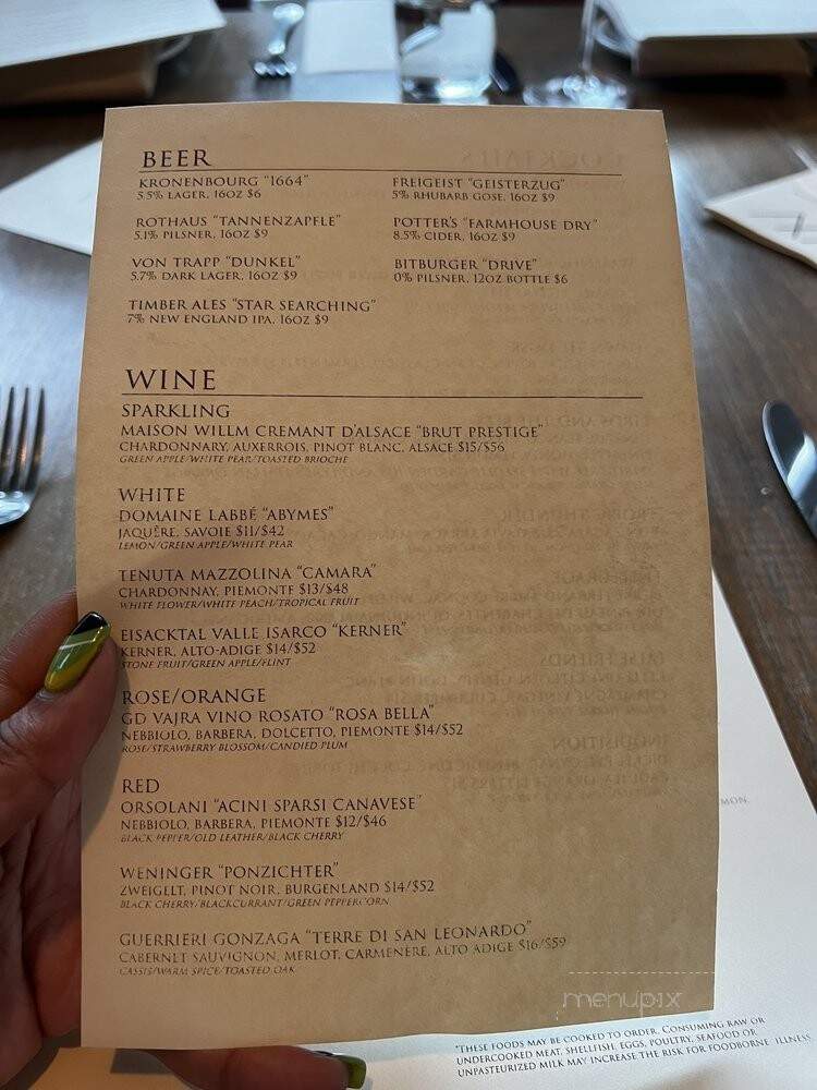 Brenner Pass - Richmond, VA menu_pic