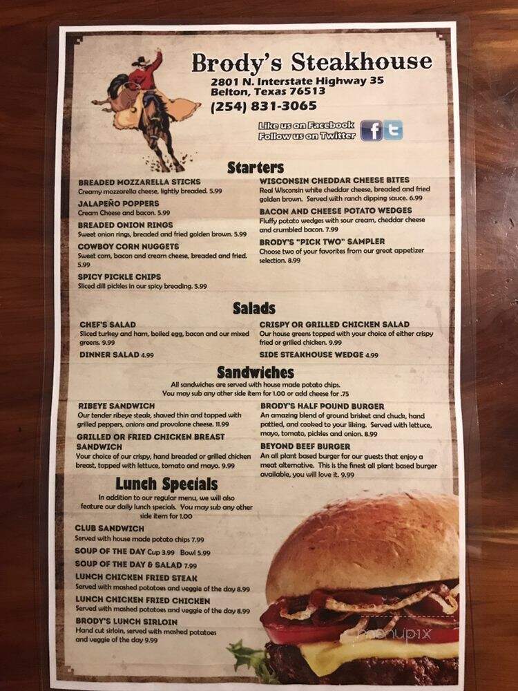 Brody's Steakhouse - Belton, TX