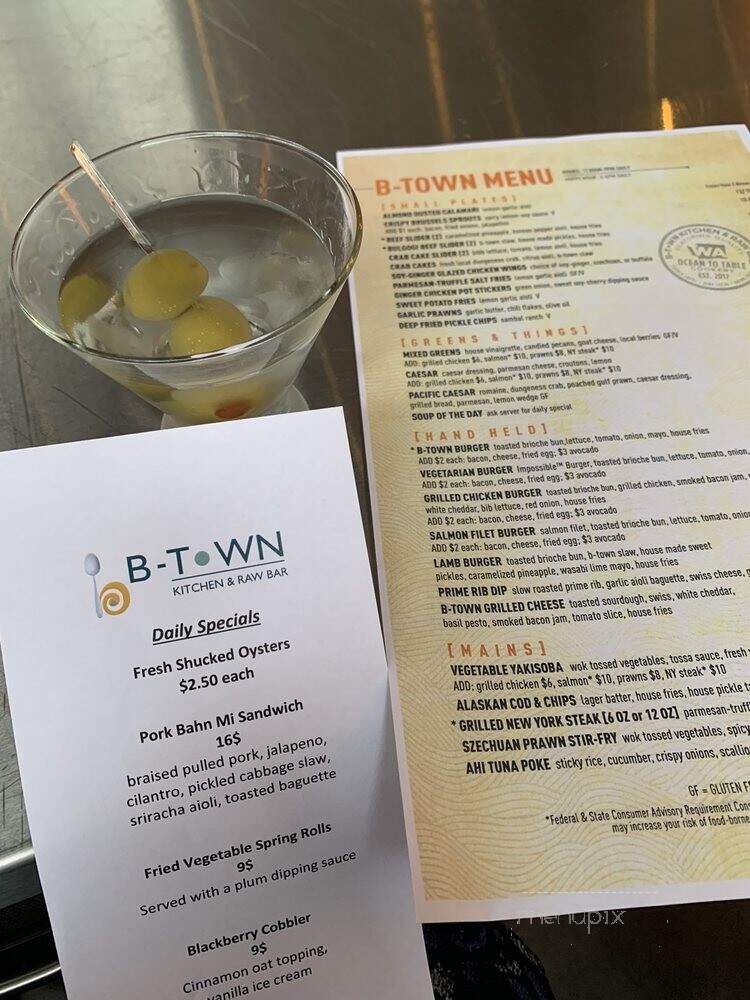 B-Town Kitchen & Raw Bar - Bellingham, WA