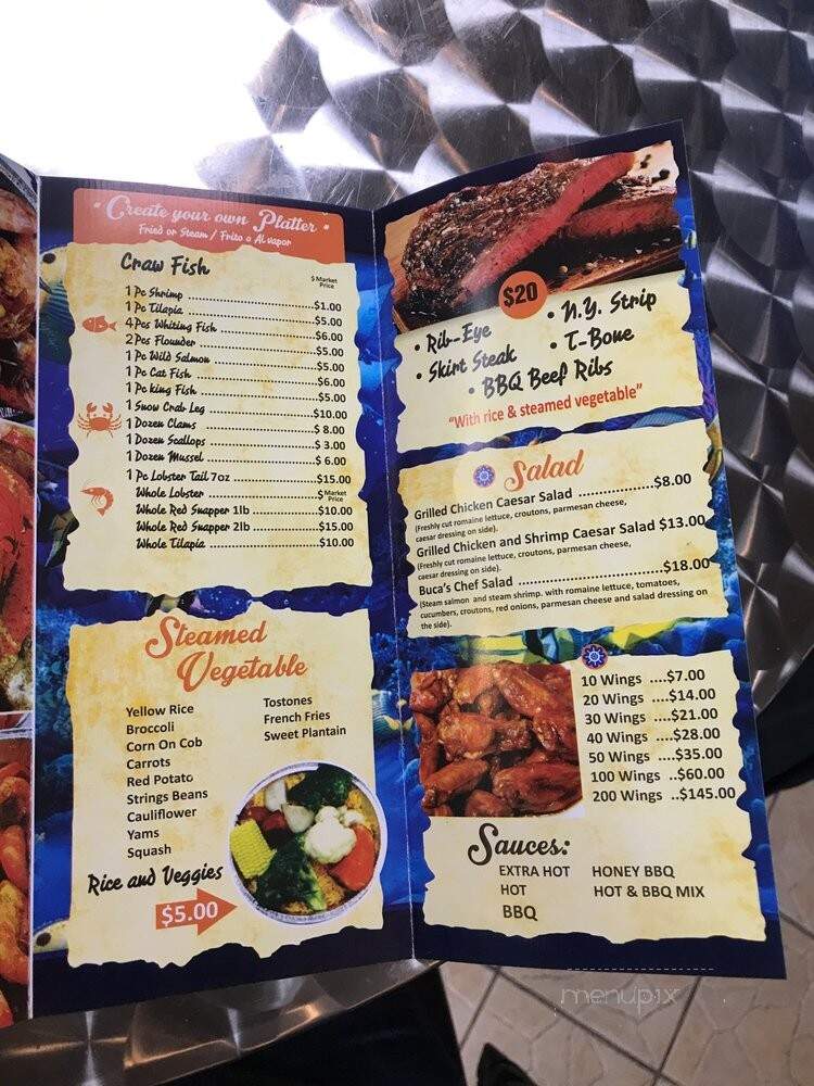 Buca's Seafood and more - Paterson, NJ