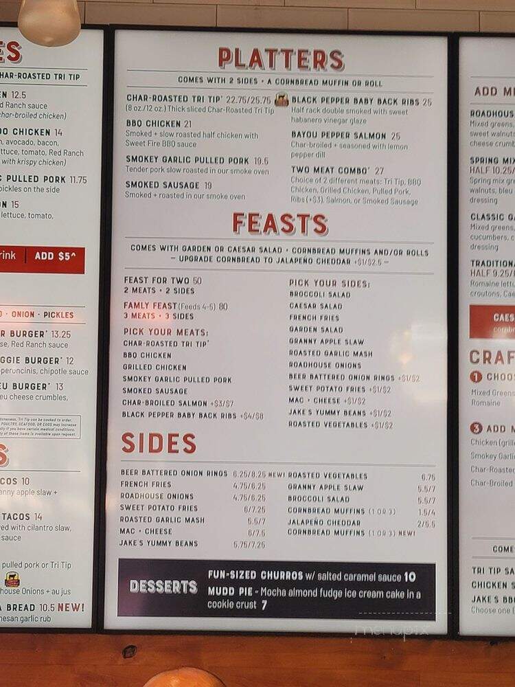 Buckhorn BBQ - Sacramento, CA menu_pic