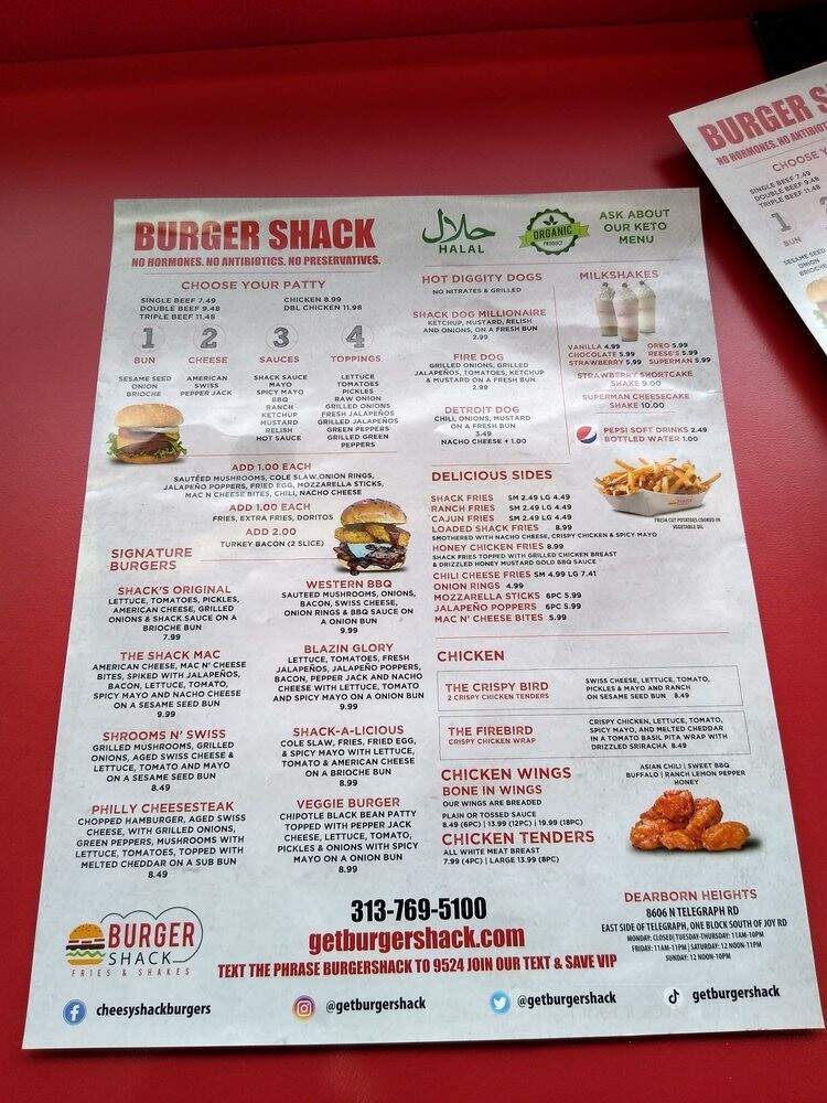 Burger Shack - Dearborn Heights, MI