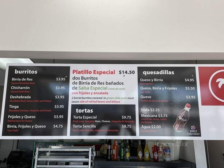 Burritos La Palma - Santa Ana, CA menu_pic
