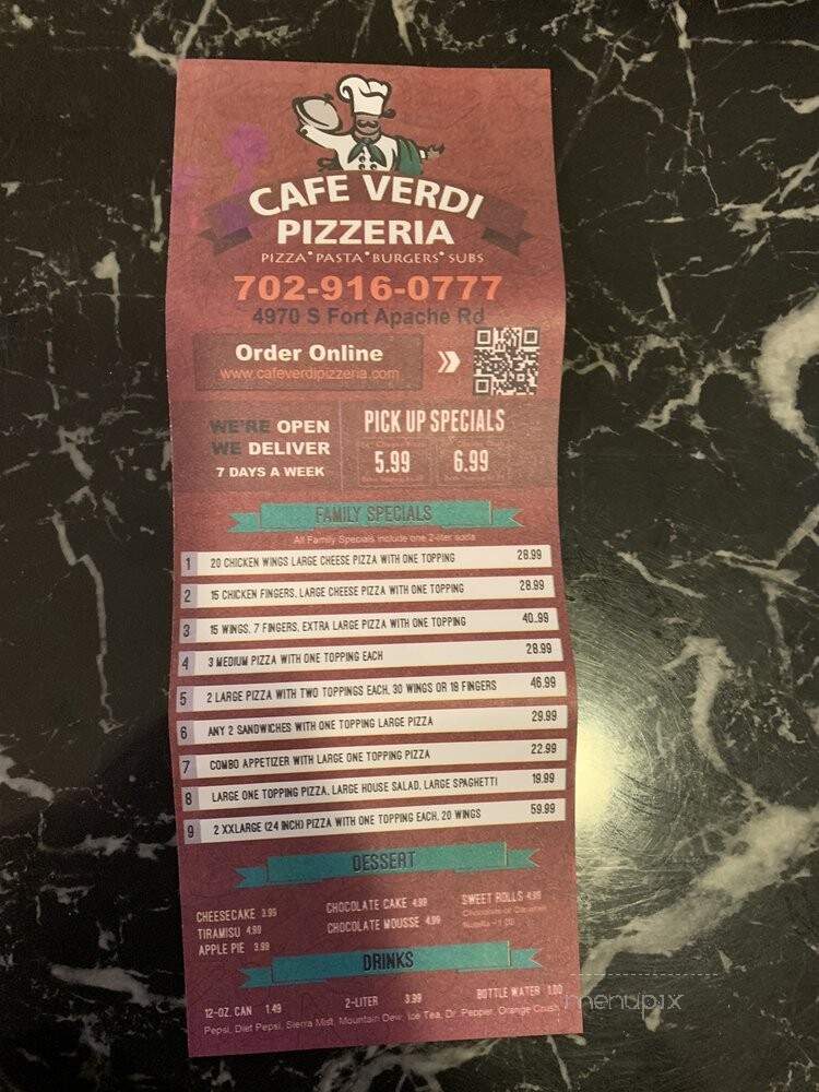 Cafe Verdi Rebel - Las Vegas, NV