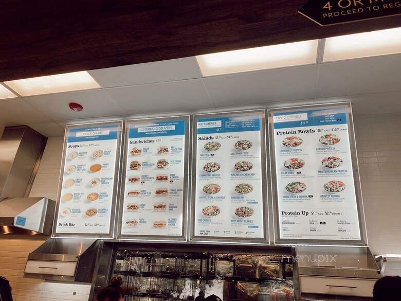 Cafe Zupas - Bloomingdale, IL menu_pic