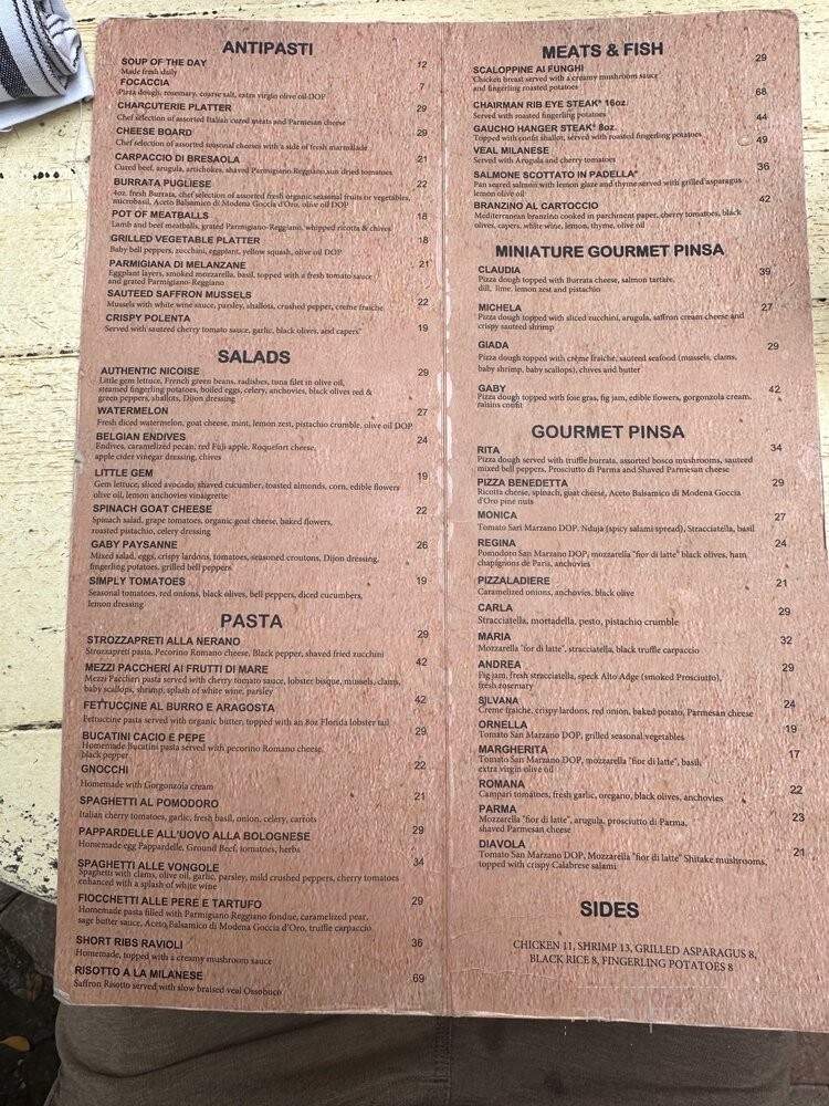 Call Me Gaby - Miami Beach, FL menu_pic