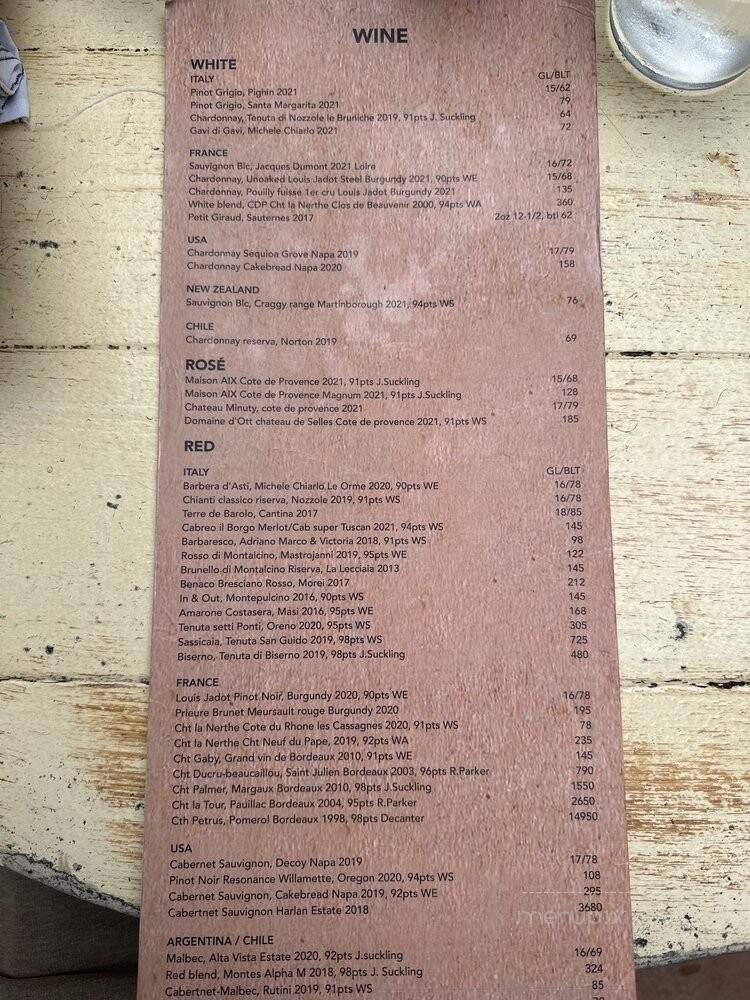 Call Me Gaby - Miami Beach, FL menu_pic