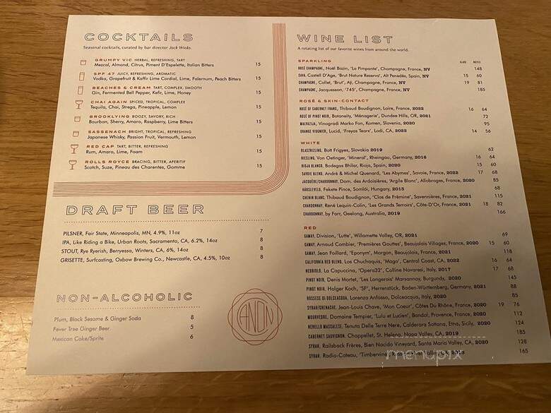Canon - Sacramento, CA menu_pic