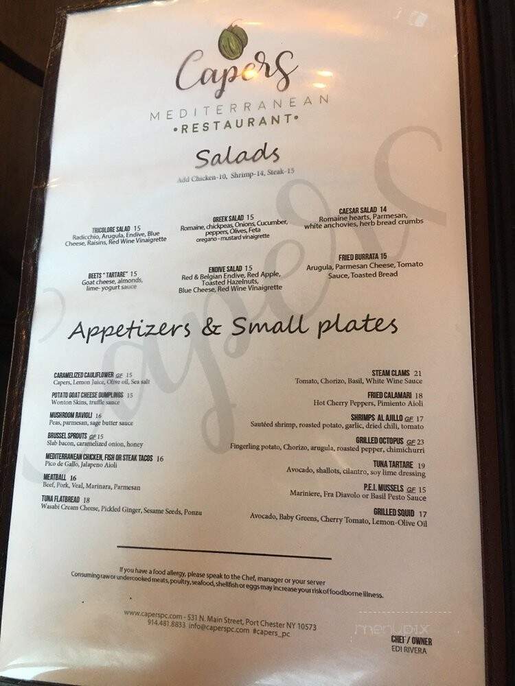 Capers Restaurant - Port Chester, NY