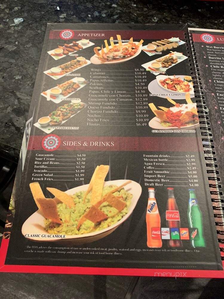 Casa Jalisco Tequila Bar - Gresham, OR menu_pic