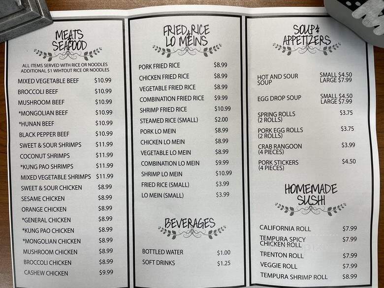 China Fresh - Trenton, MO menu_pic