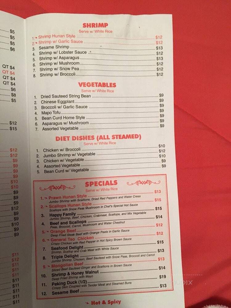 China Garden 518 - Pearland, TX menu_pic