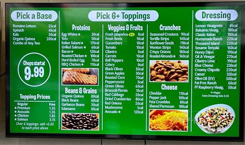Chop Stop - Santa Clarita, CA menu_pic