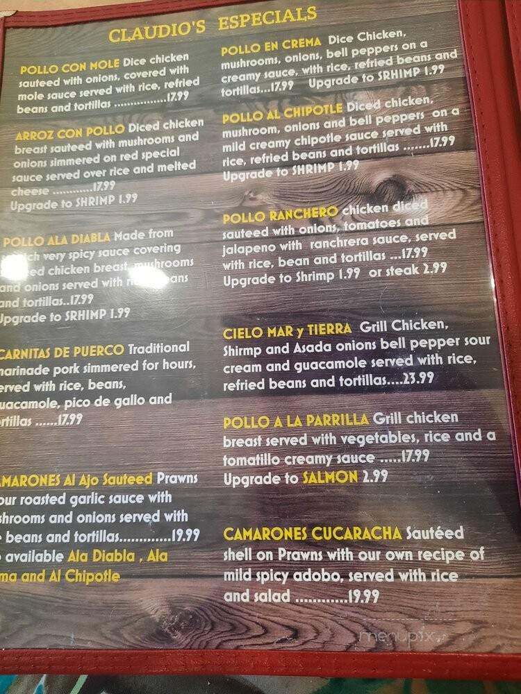 Claudio's Mexican Restaurant - Wenatchee, WA