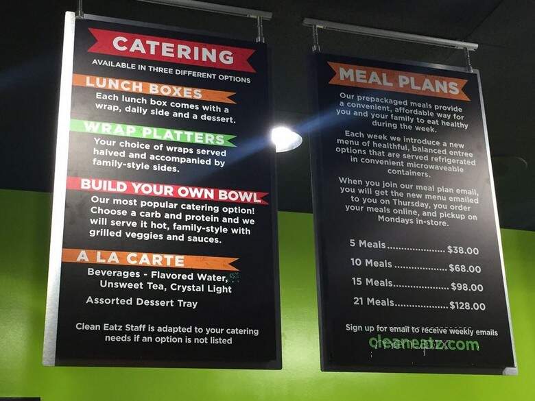Clean Eatz - Boone, NC menu_pic
