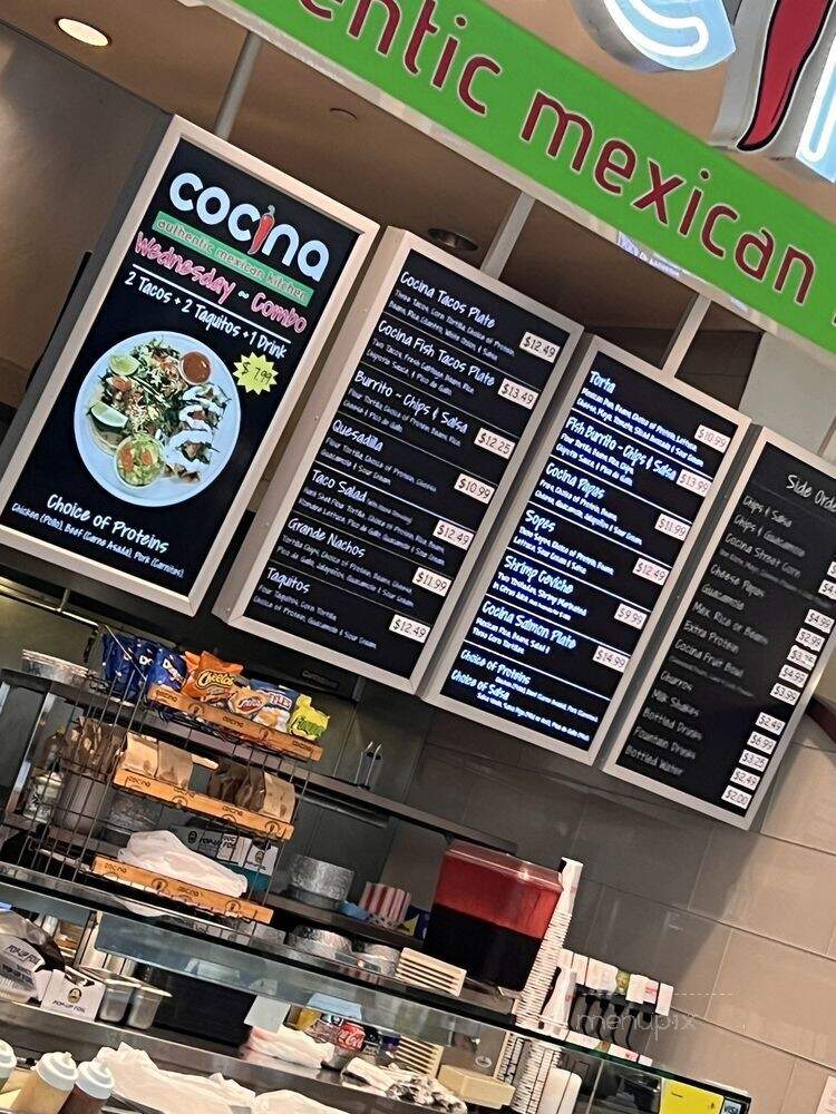 Cocina Authentic Mexican Kitchen - Redondo Beach, CA menu_pic