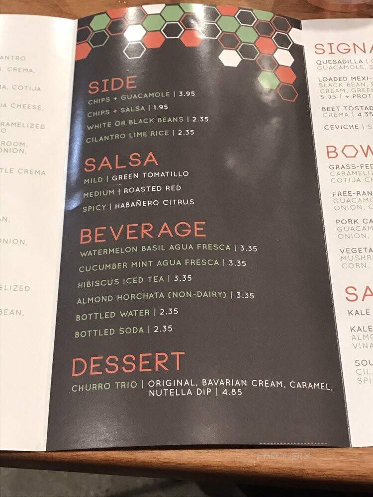Cocina Cilantro - Glendale, CA menu_pic