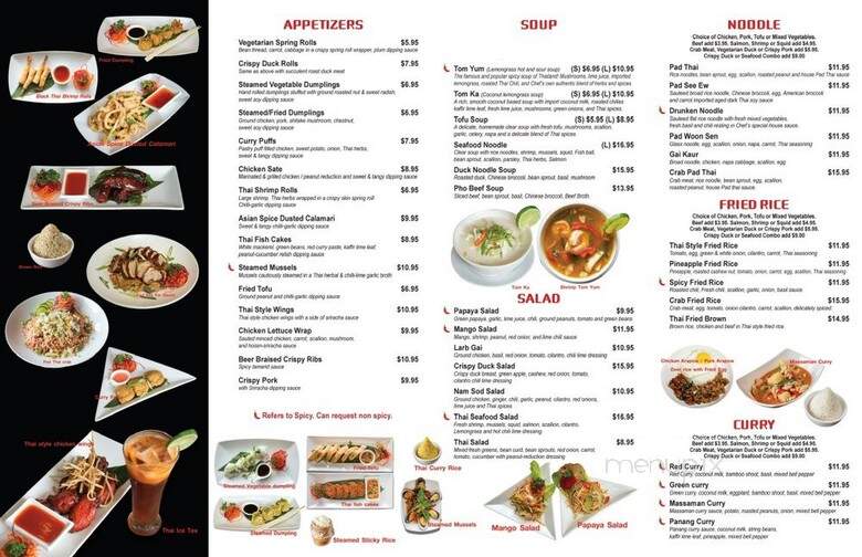 Coco Thai - Brooklyn, NY menu_pic