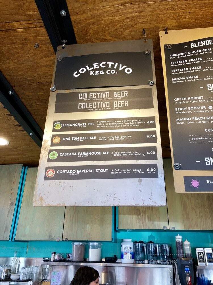 Colectivo Coffee - Chicago, IL menu_pic