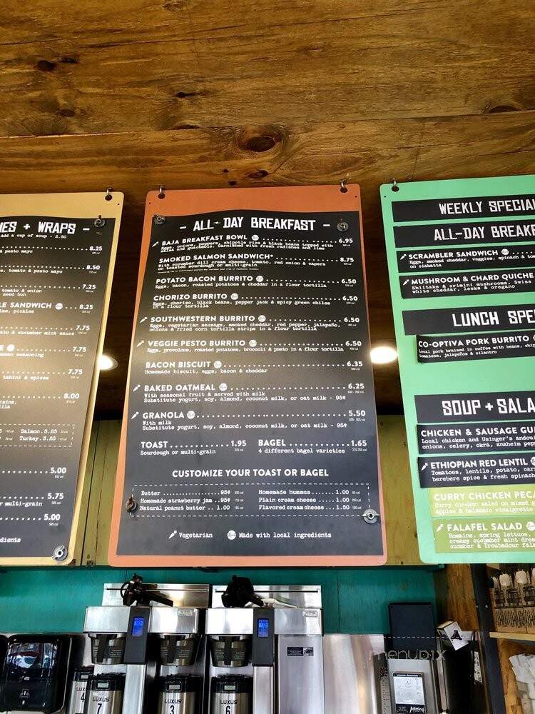 Colectivo Coffee - Chicago, IL menu_pic
