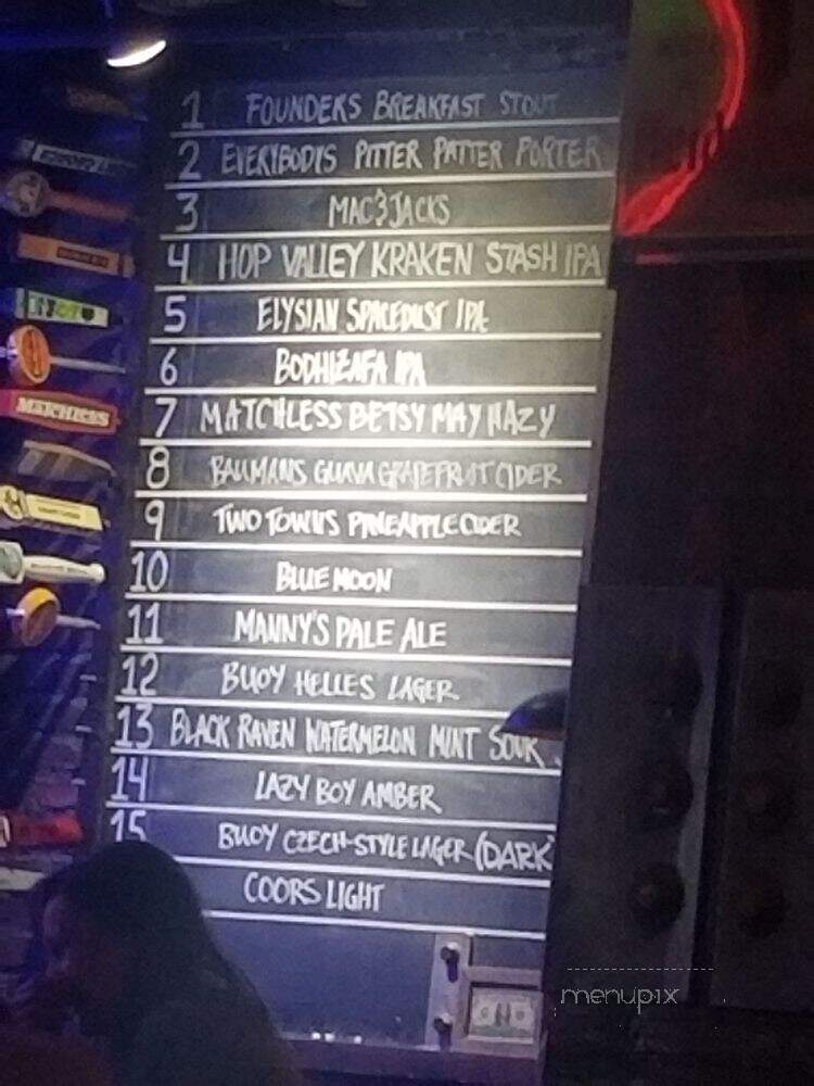 Coles Bar & Grill - Ruston, WA menu_pic