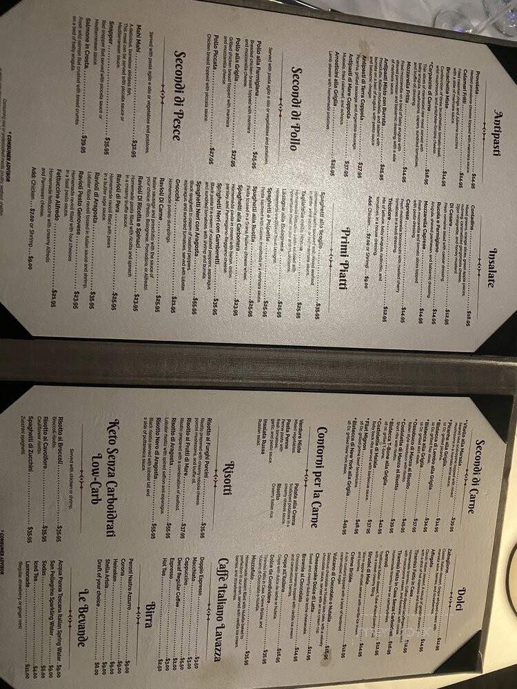 Coppola's Ristorante Italiano - Miami, FL menu_pic