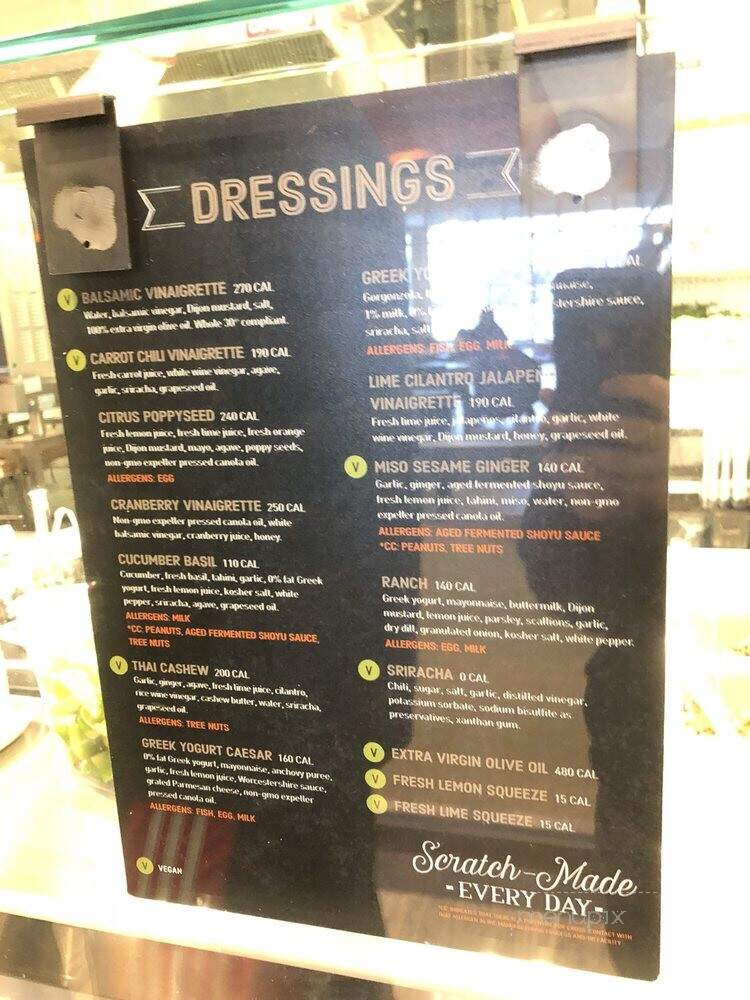 CoreLife Eatery - Farmingdale, NY menu_pic