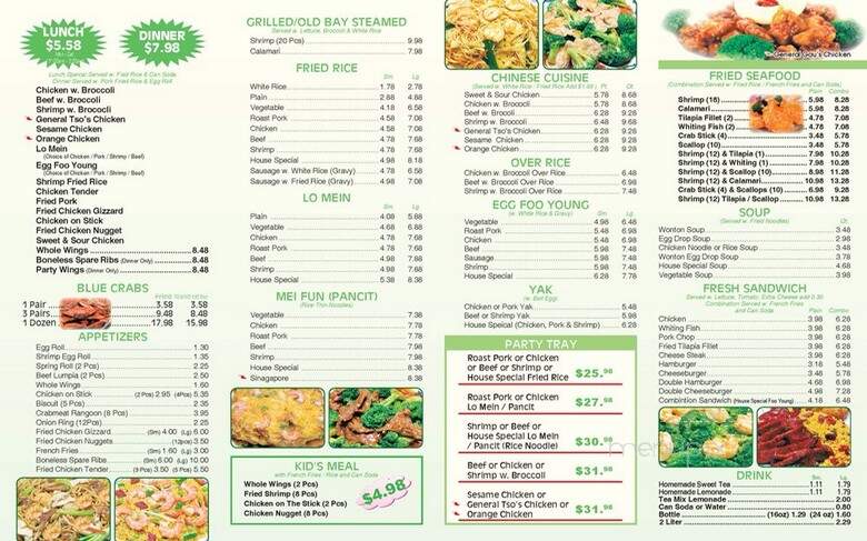 Crazy Wings - Norfolk, VA menu_pic