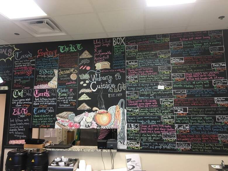 Cuisine A La Carte - Richmond, VA menu_pic