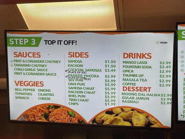 Curry Kona- Fusion Food - Pleasanton, CA menu_pic