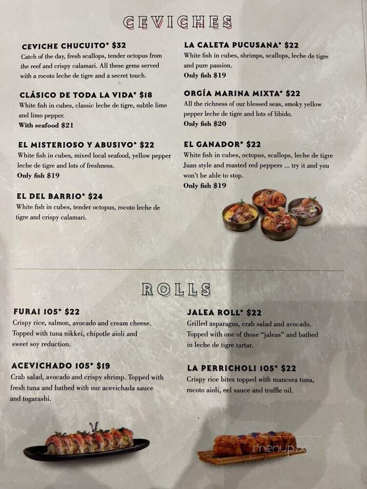 CVI.CHE 105 - Aventura, FL menu_pic