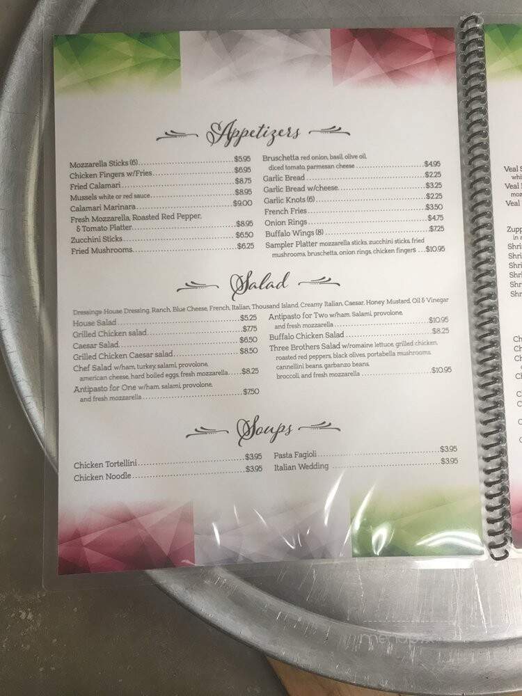 Davila's Pizza and Restaurant - Hackettstown, NJ menu_pic