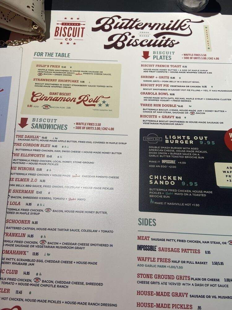 Denver Biscuit - Aurora, CO menu_pic