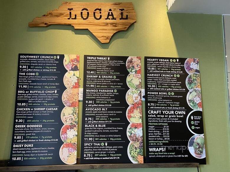 Diced - Raleigh, NC menu_pic