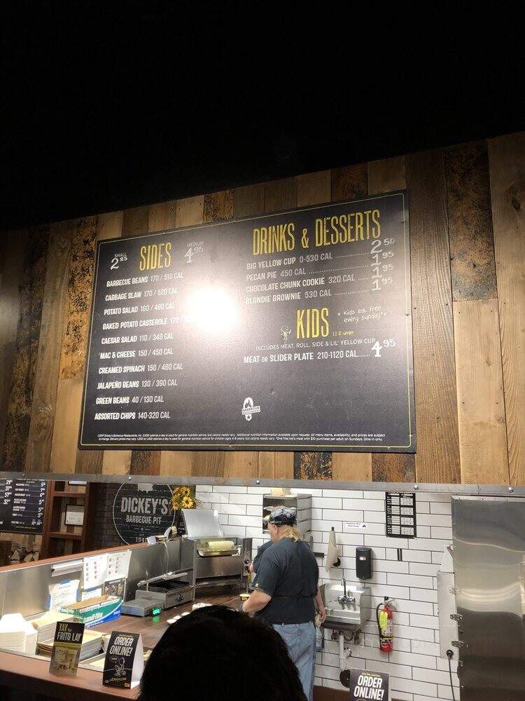 Dickey's Barbecue Pit - Garland, TX menu_pic
