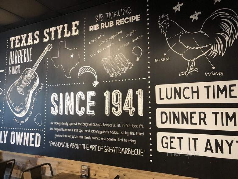 Dickey's Barbecue Pit - Prosper, TX menu_pic