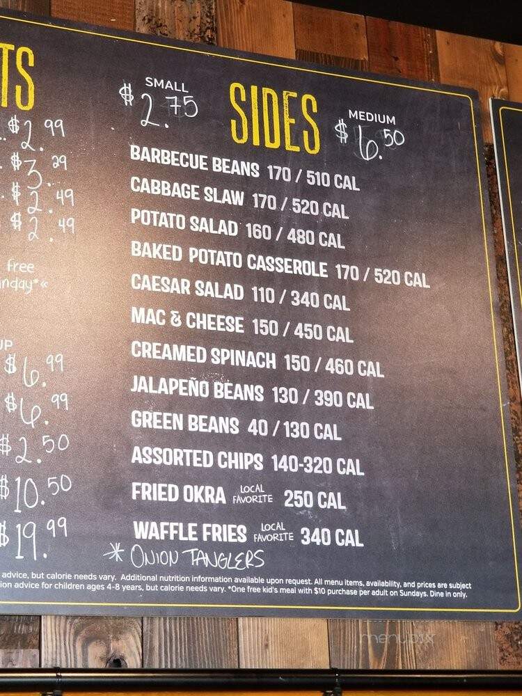 Dickey's Barbecue Pit - Rancho Mirage, CA menu_pic