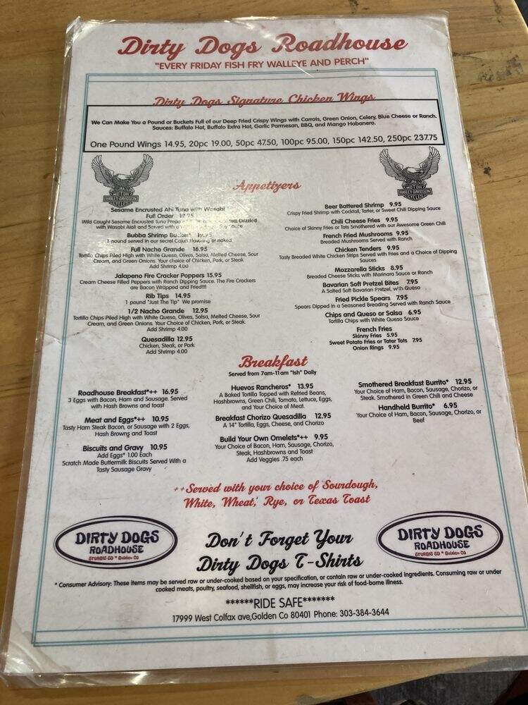 Dirty Dogs Roadhouse - Golden, CO