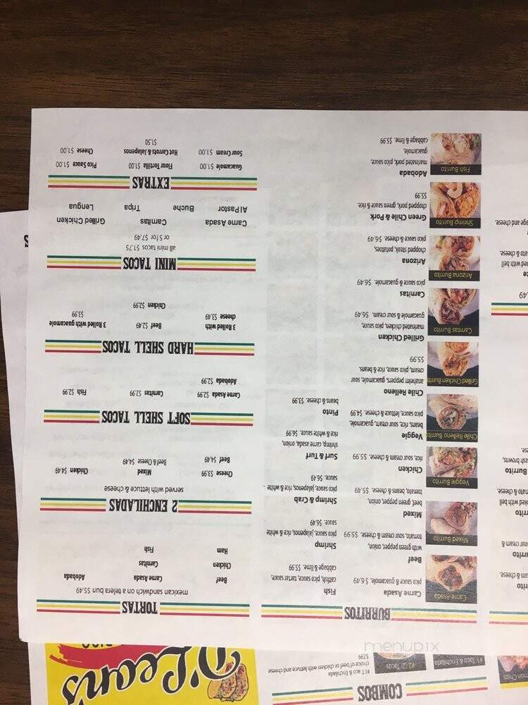 D'Leon's - Lincoln, NE menu_pic