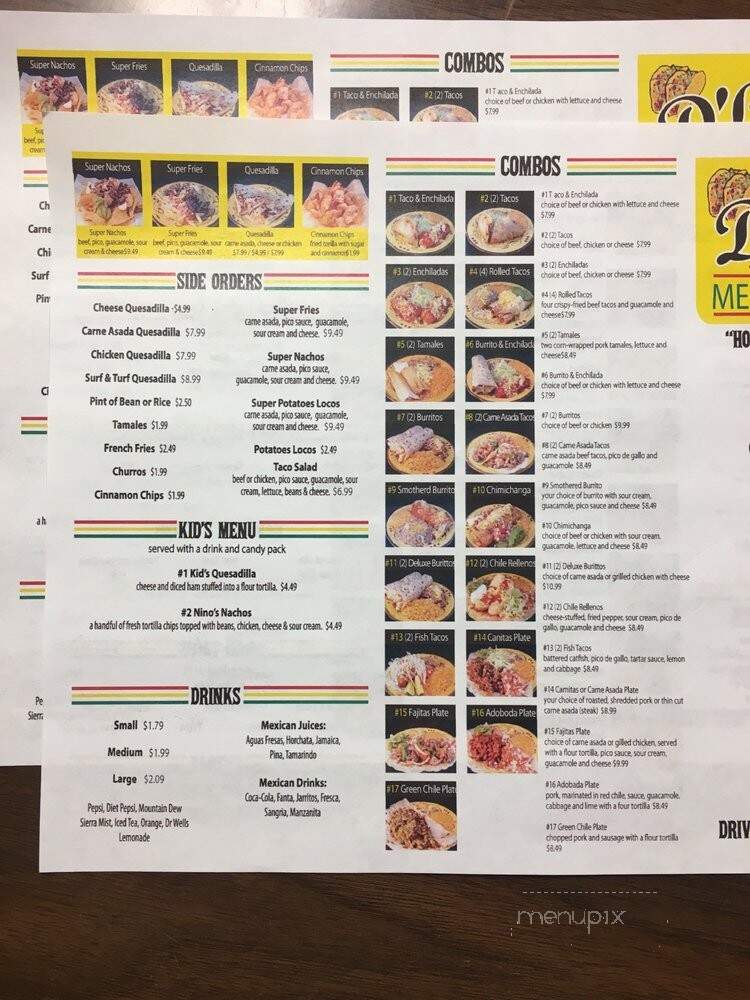 D'Leon's - Lincoln, NE menu_pic