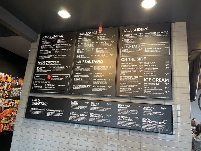 Dog Haus - Richardson, TX menu_pic